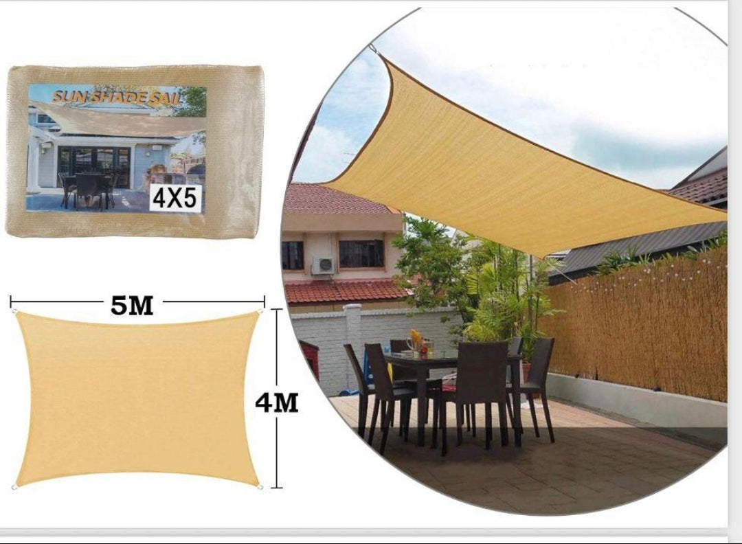 Carpa vela sombra 4x5