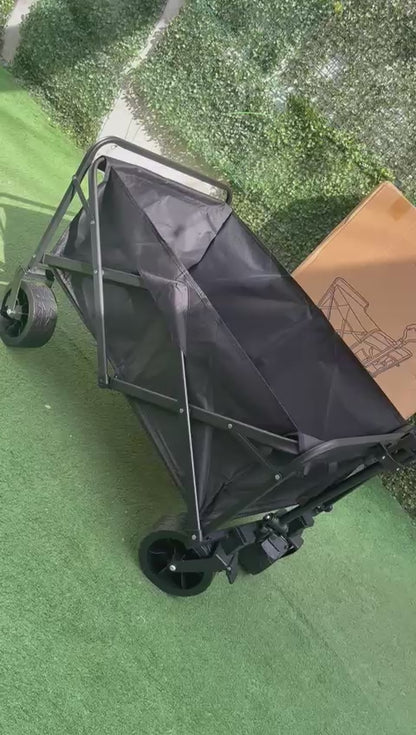 carrito de picnic y compras