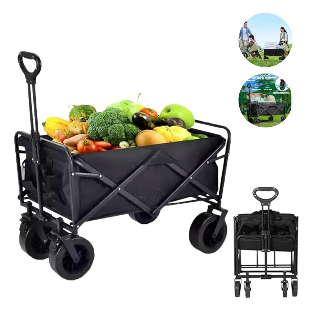 Carrito de camping y compras