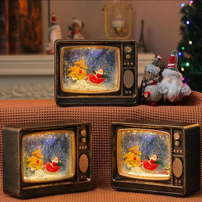 Televisión sonido movimiento navidad