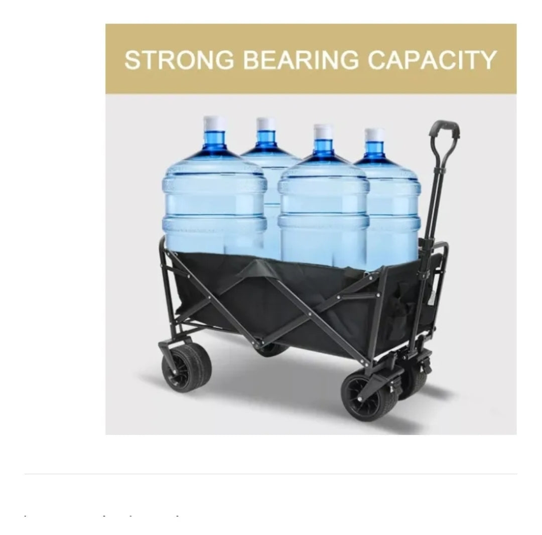 Carrito de camping y compras