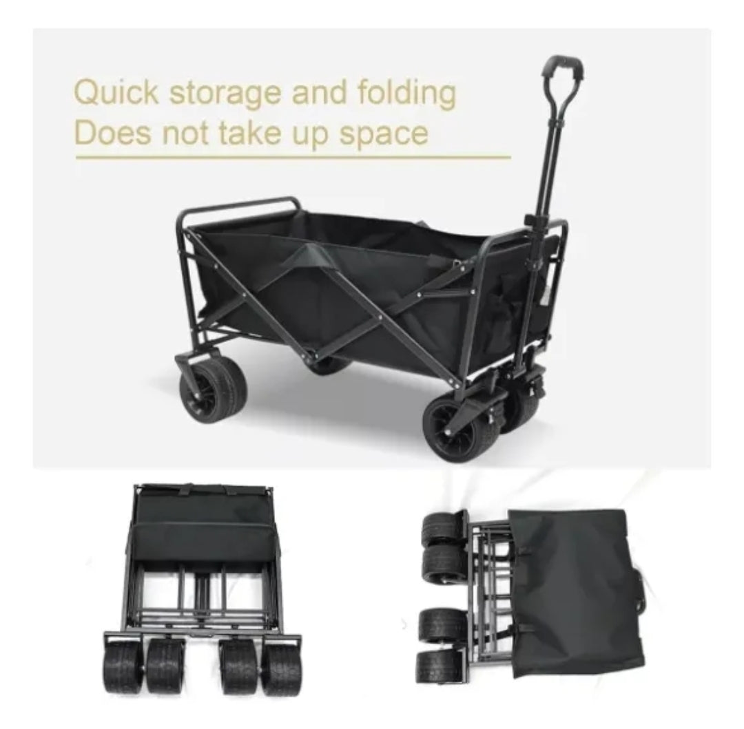 Carrito de camping y compras