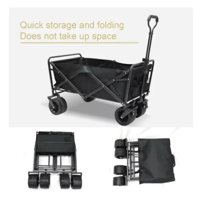 Carrito de camping y compras