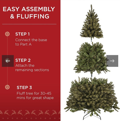 Arbol de navidad americano 2.30 mt única unidad