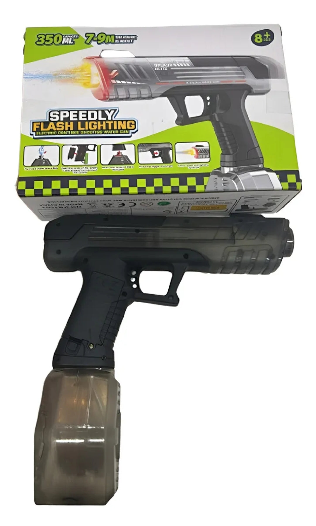 Lanza agua recargable lus de fuego