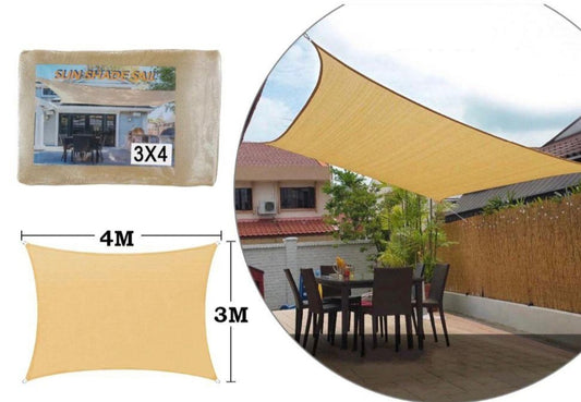 Carpa vela sombra 3x4